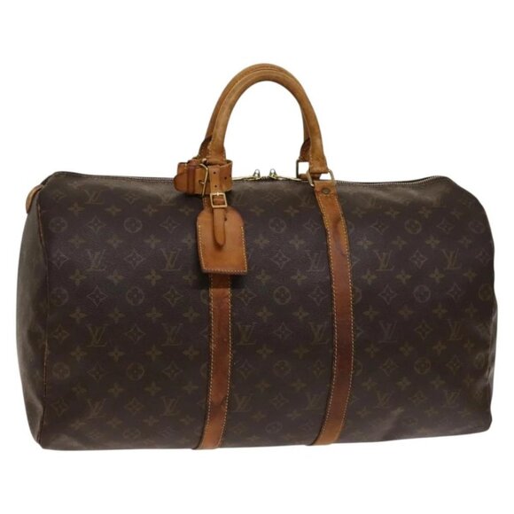 LOUIS VUITTON Monogram Keepall 50 Boston Bag - Picture 1 of 16